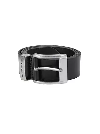 TOM TAILOR | Ceinture en cuir TTTOM | schwarz